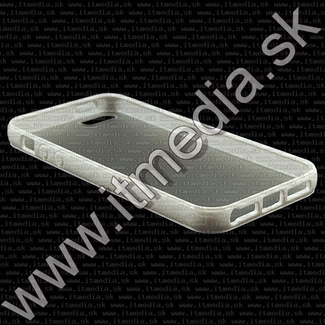 Image of iPhone 5-5S TPU case *White-Transparent* (OEM) (IT8563)
